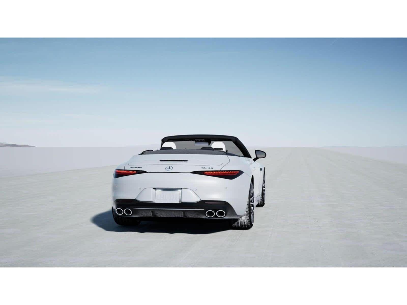 New 2027 MANUFAKTUR Moonlight White Metallic Mercedes-Benz AMG® SL 43 Roadster image 23