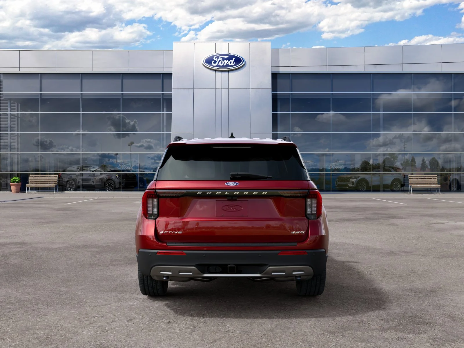 New 2027 Ruby Red Metallic Tinted Clearcoat Ford Active image 30
