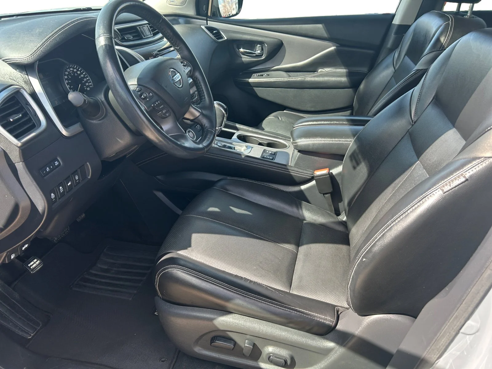Used 2021 Boulder Grey Pearl Metallic Nissan Adaptive Cruise | Remote Start | Nav | 360 Cam | Pano Roof | Htd Steering Wheel | Park Assist image 14