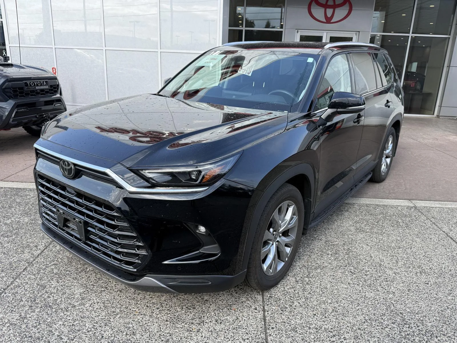 Used 2024 Midnight Black Metallic Toyota Hybrid Limited image 4