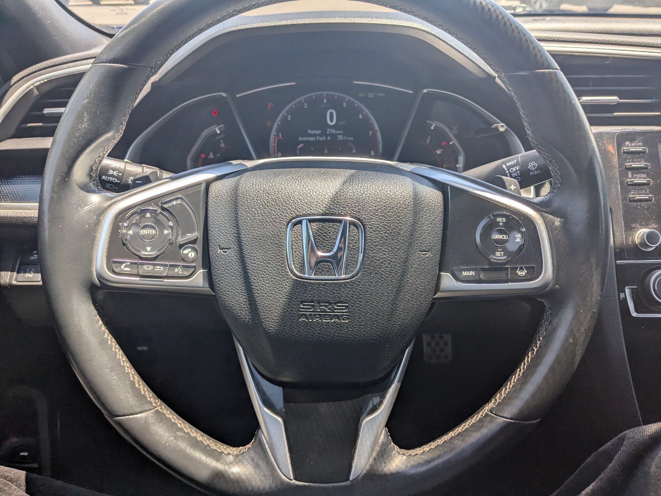 Used 2021 Aegean Blue Metallic Honda Sport image 16