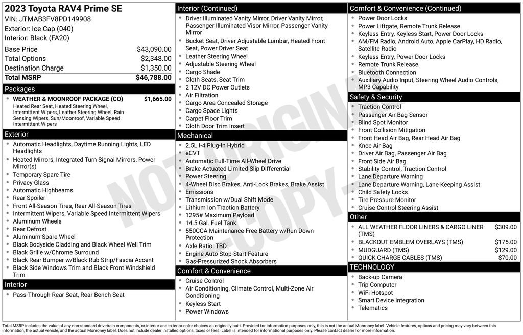Used 2023 Ice Toyota SE image 6