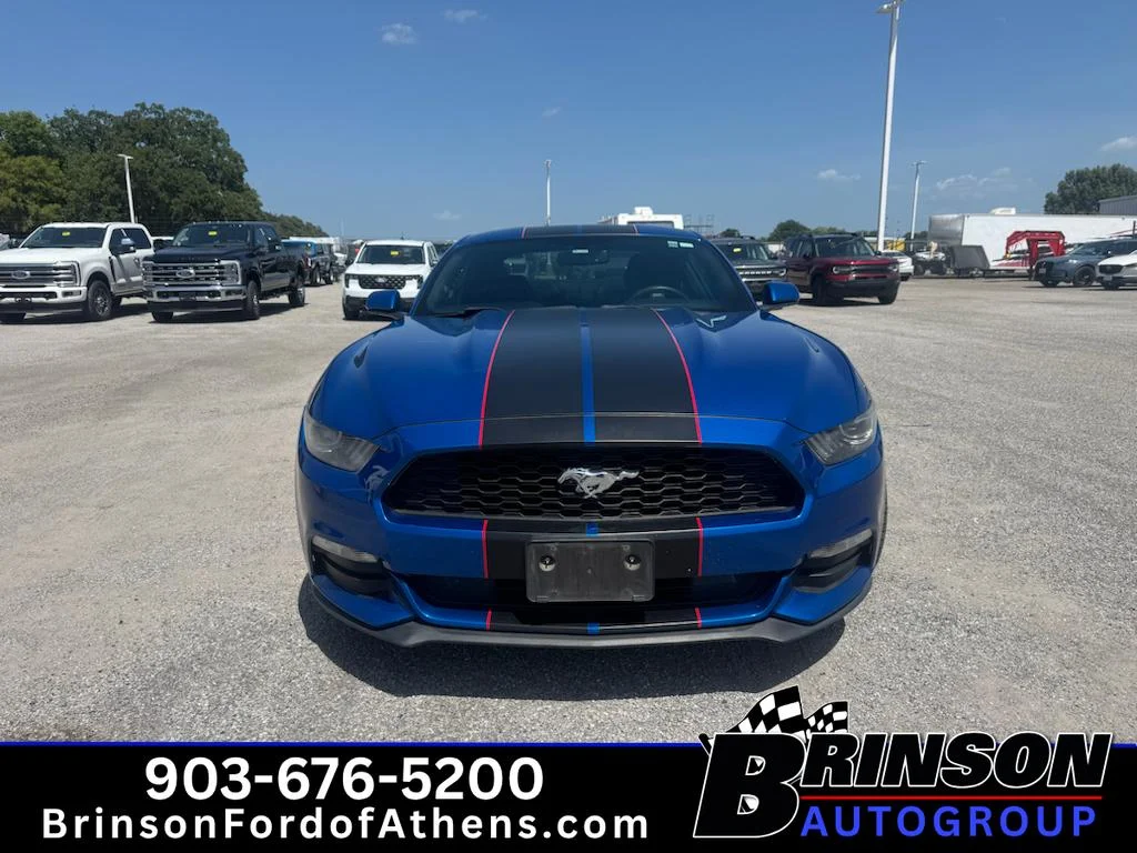 Used 2017 Ford Mustang V6 with VIN 1FA6P8AM3H5309701 for sale in Athens, TX