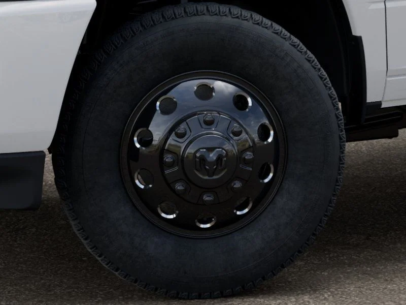 New 2026 Bright White Clear-Coat Exterior Paint RAM Laramie image 8