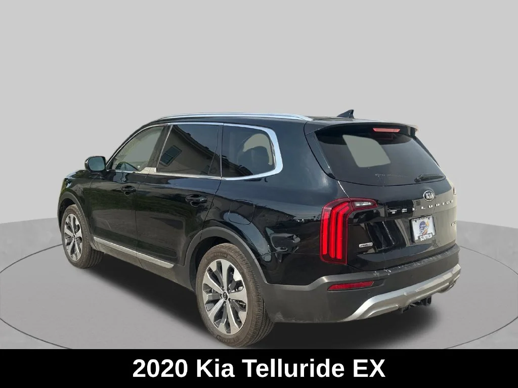 Used 2020 Black Kia EX image 3
