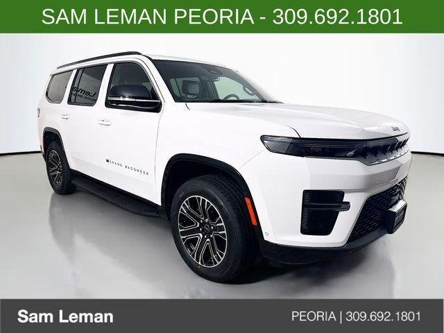 New 2026 Bright White Clear-Coat Exterior Paint Jeep Grand Wagoneer image 1