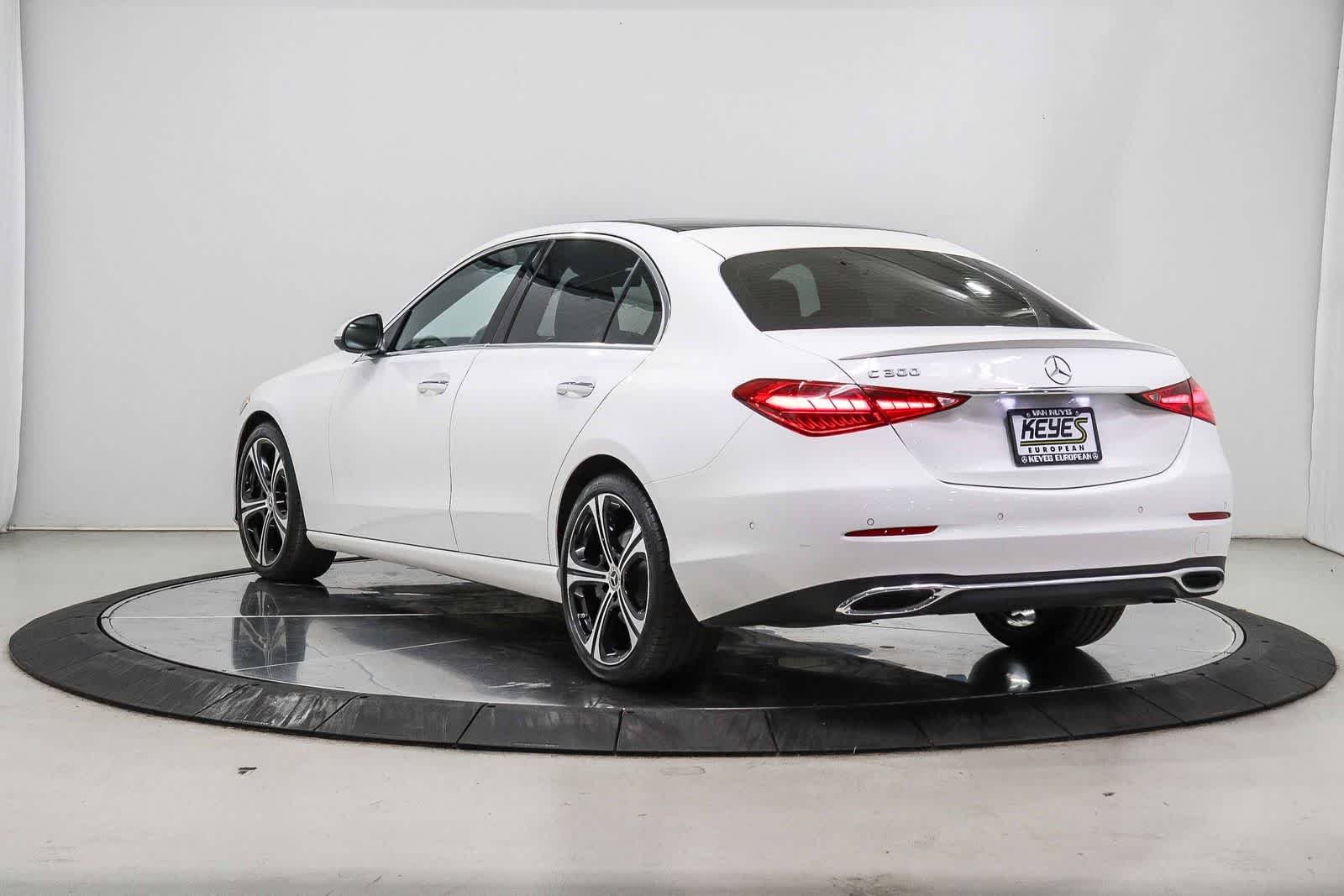 Certified Used 2023 Polar White Mercedes-Benz C 300 image 2