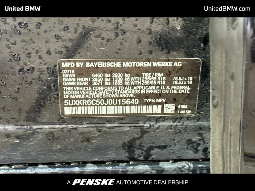 Certified Used 2018 Carbon Black Metallic BMW xDrive50i image 22