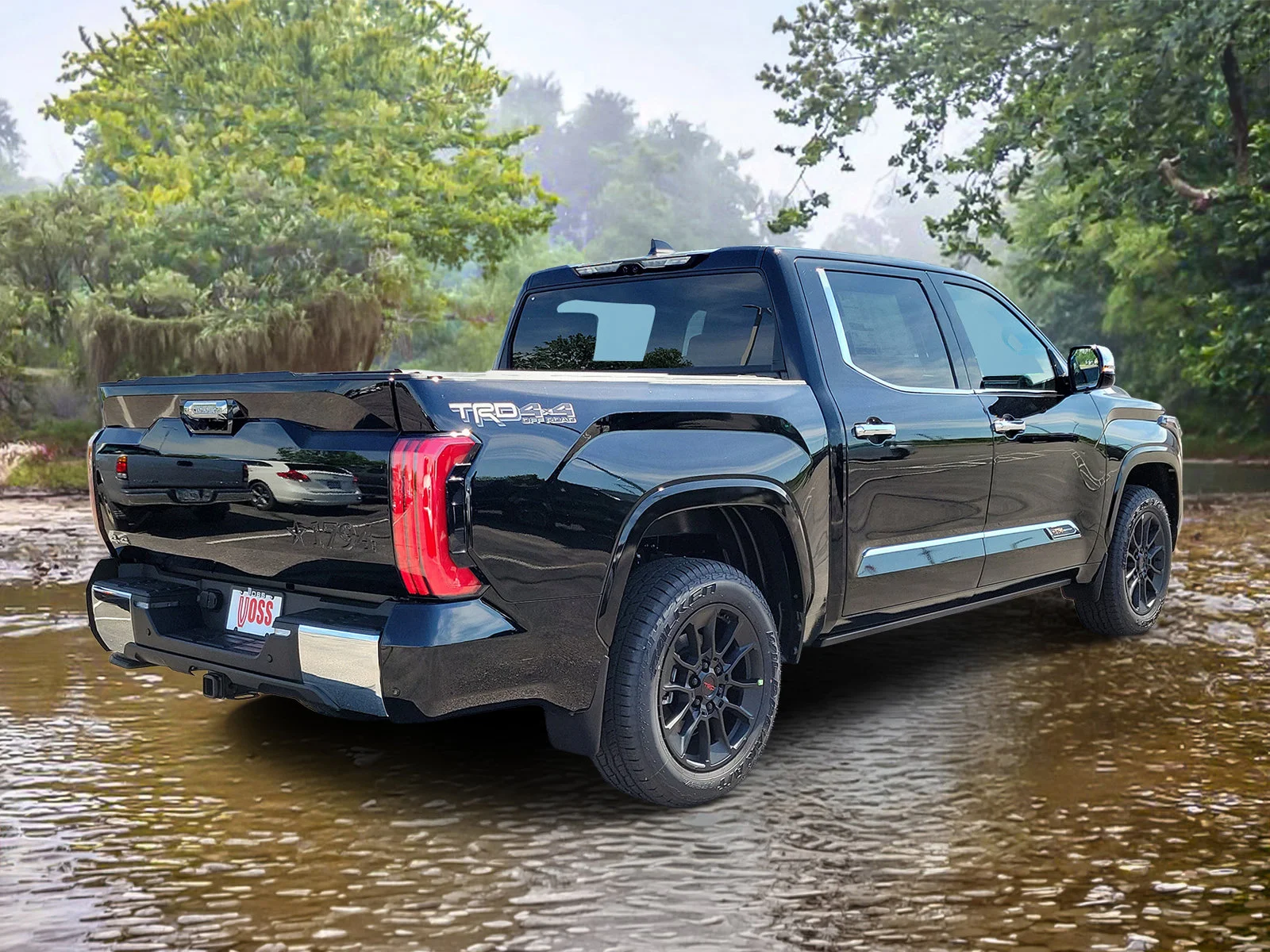 New 2026 Midnight Black Metallic Toyota 1794 Edition CrewMax 5.5
