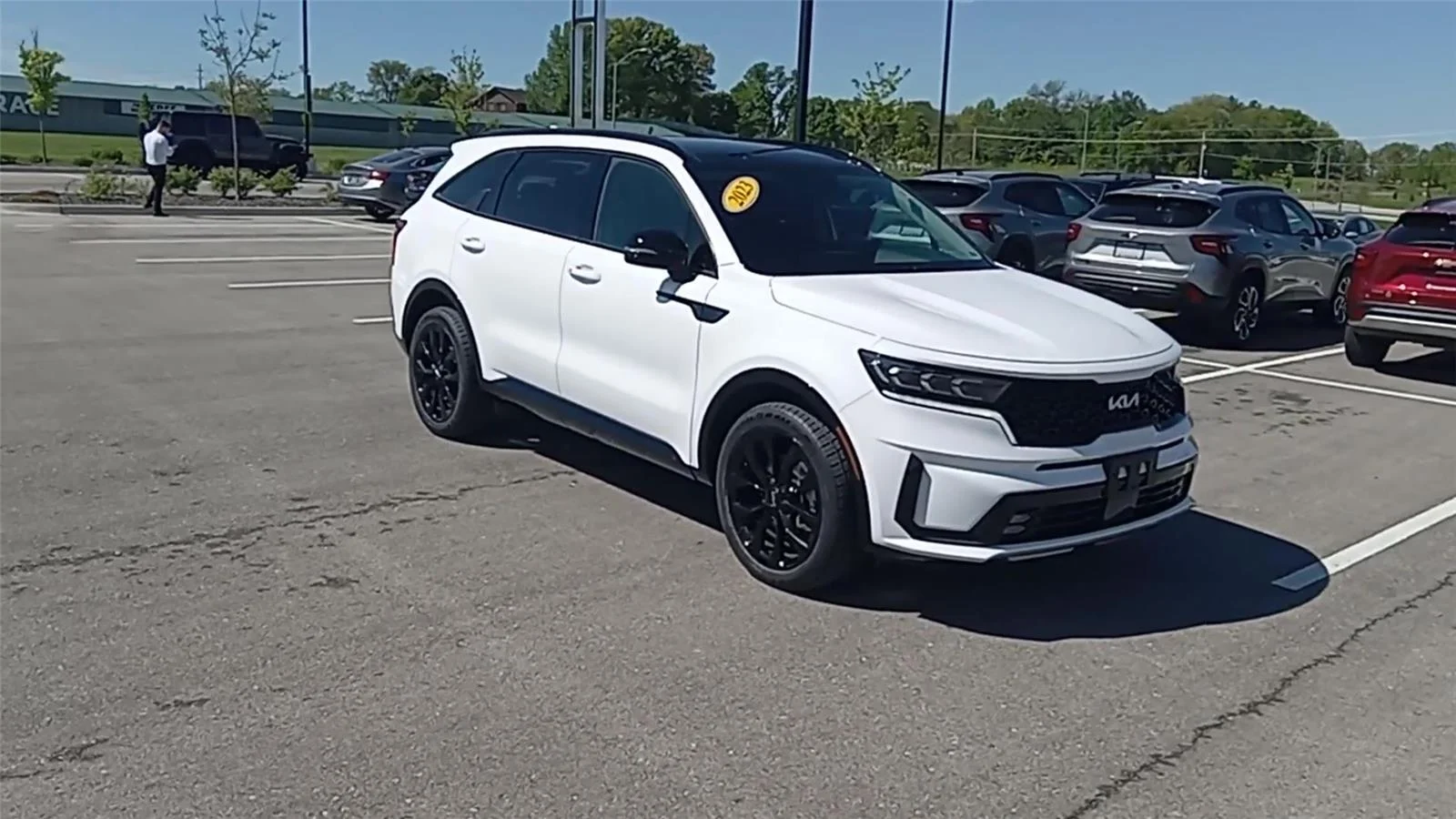 Used 2023 Kia Sorento SX with VIN 5XYRK4LF3PG180670 for sale in Kansas City
