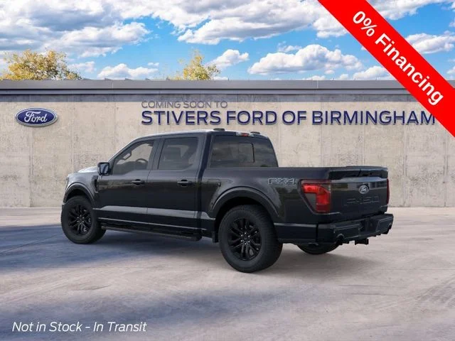 New 2026 Agate Black Metallic Ford XLT image 5