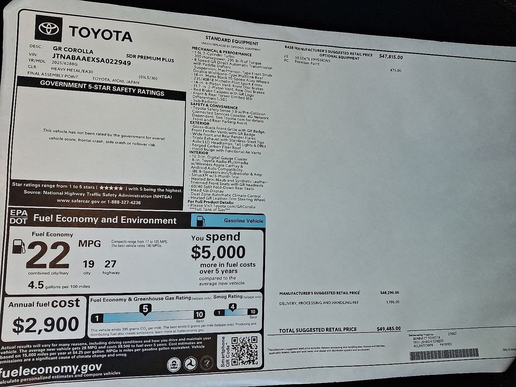 2025 Toyota GR Corolla Premium Plus - Photo 21