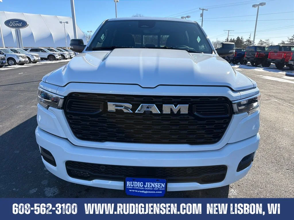 New 2026 Bright White Clearcoat RAM Big Horn/Lone Star image 8