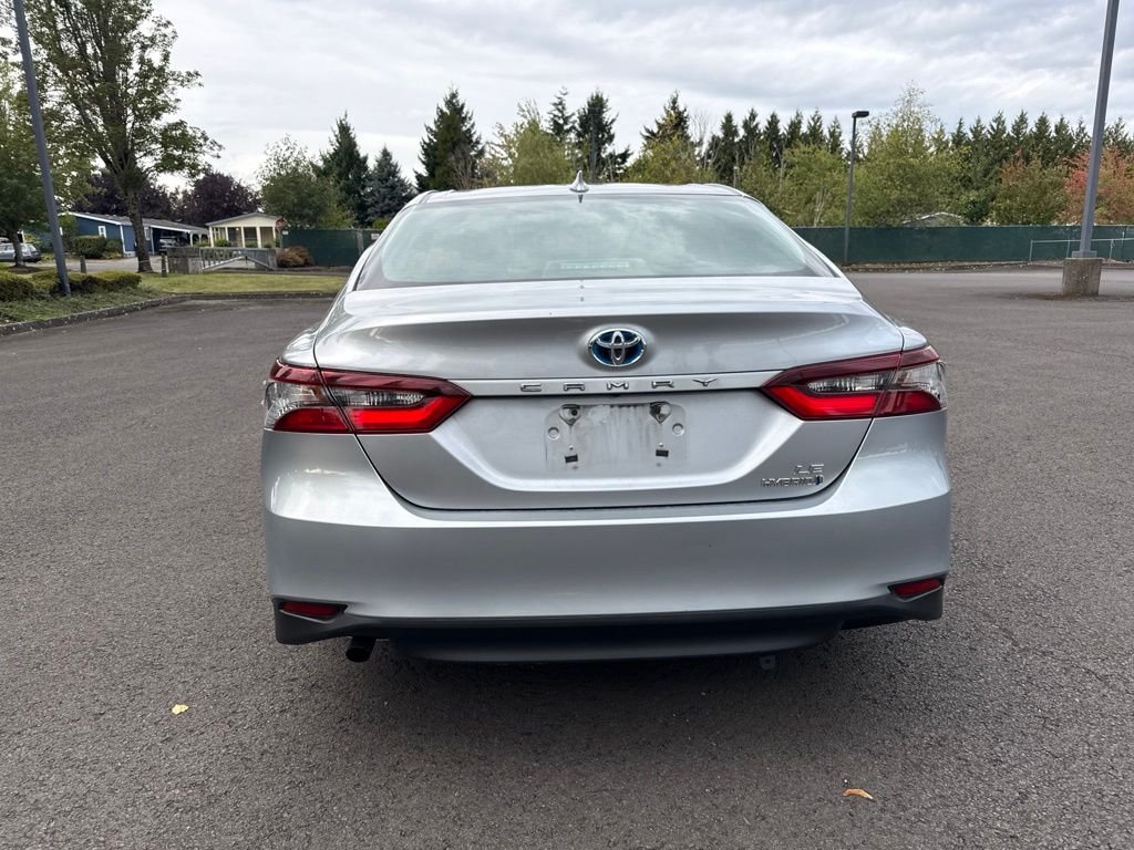 Used 2022 Celestial Silver Metallic Toyota LE image 6