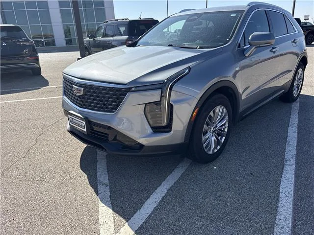 Used 2024 Silver Cadillac Premium Luxury Front-Wheel Drive image 3