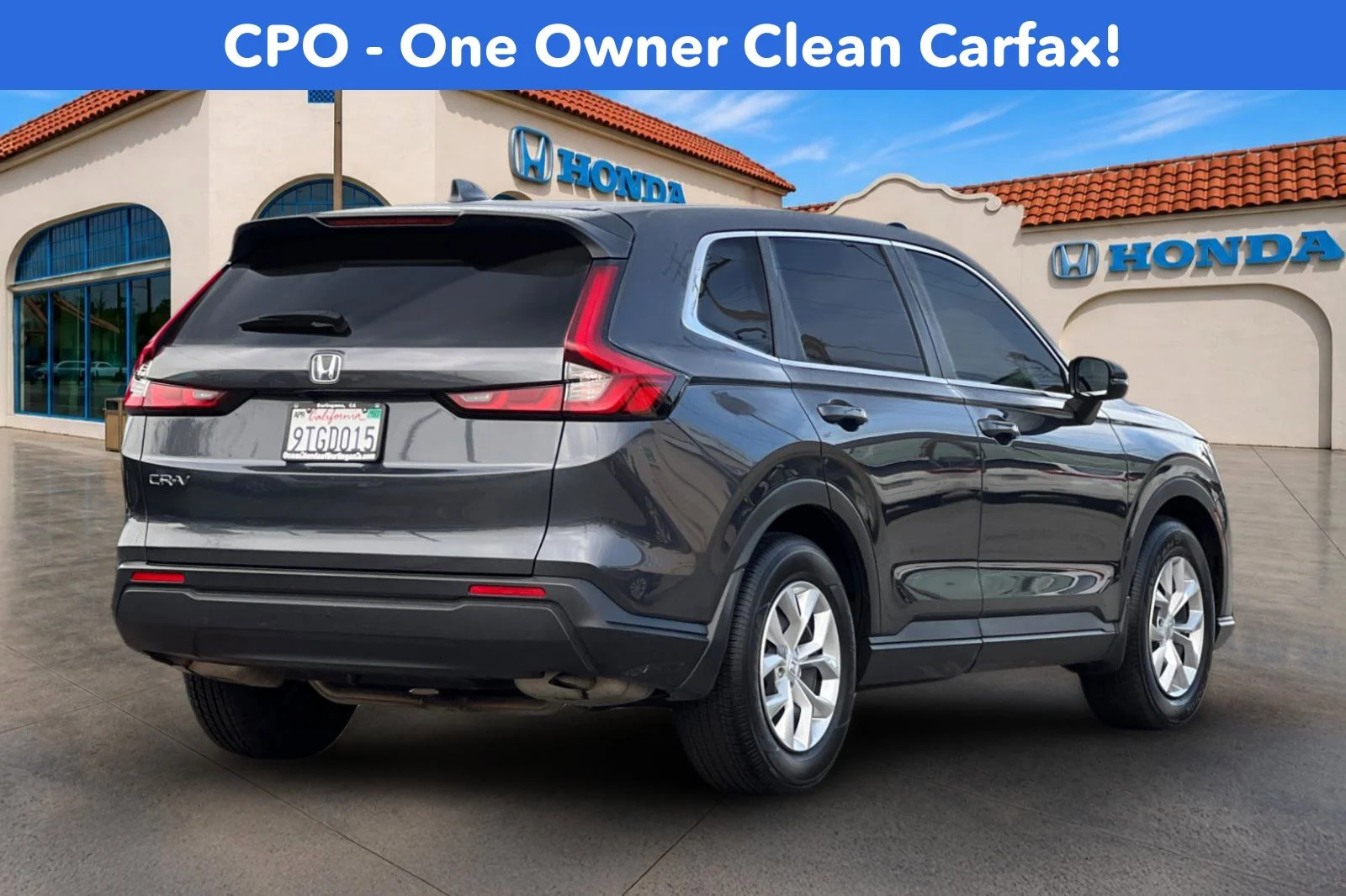 Certified Used 2025 Meteorite Gray Metallic Honda LX image 4