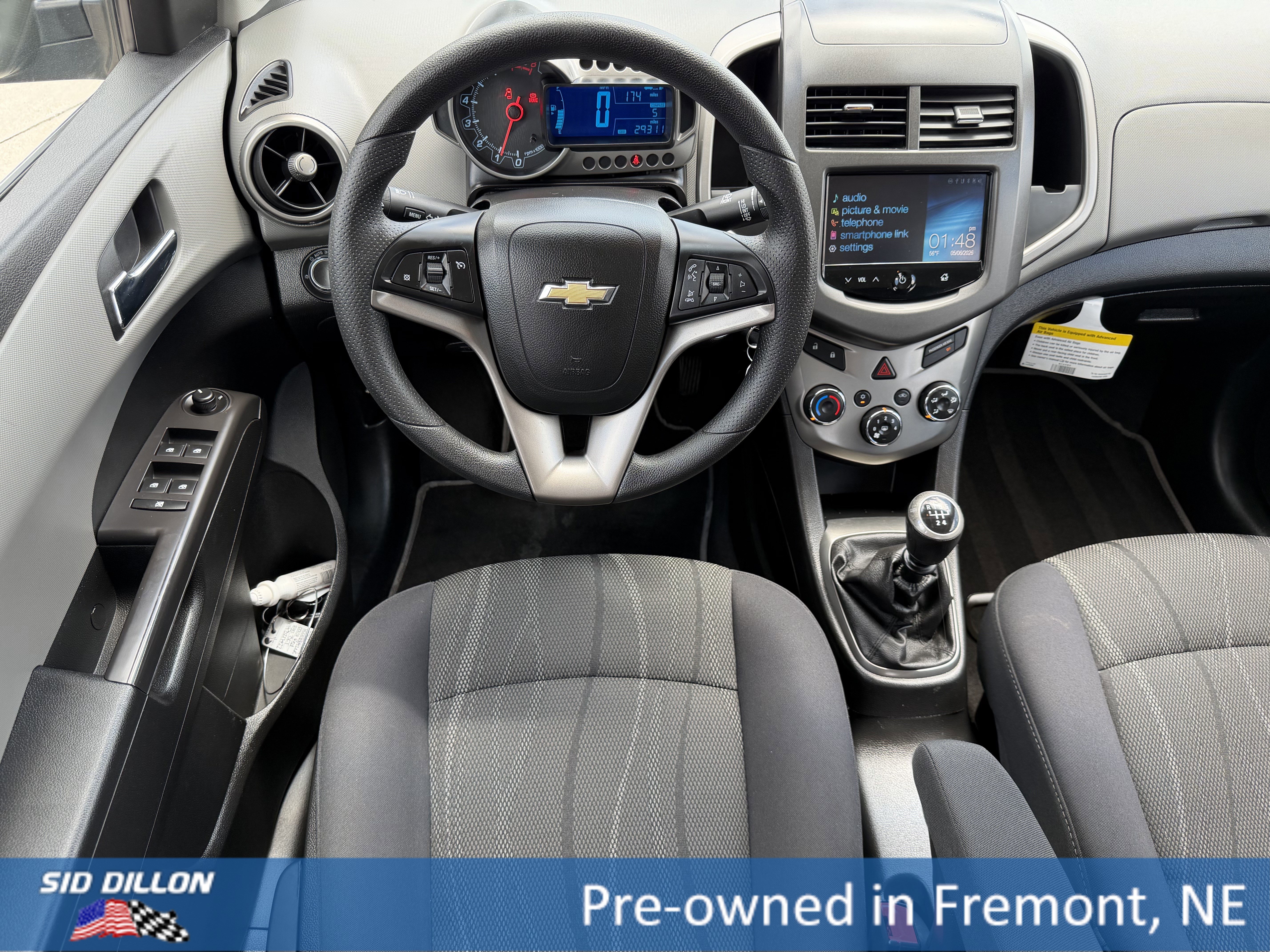 Used 2013 Chevrolet Sonic LT with VIN 1G1JD6SH1D4245072 for sale in Fremont, NE