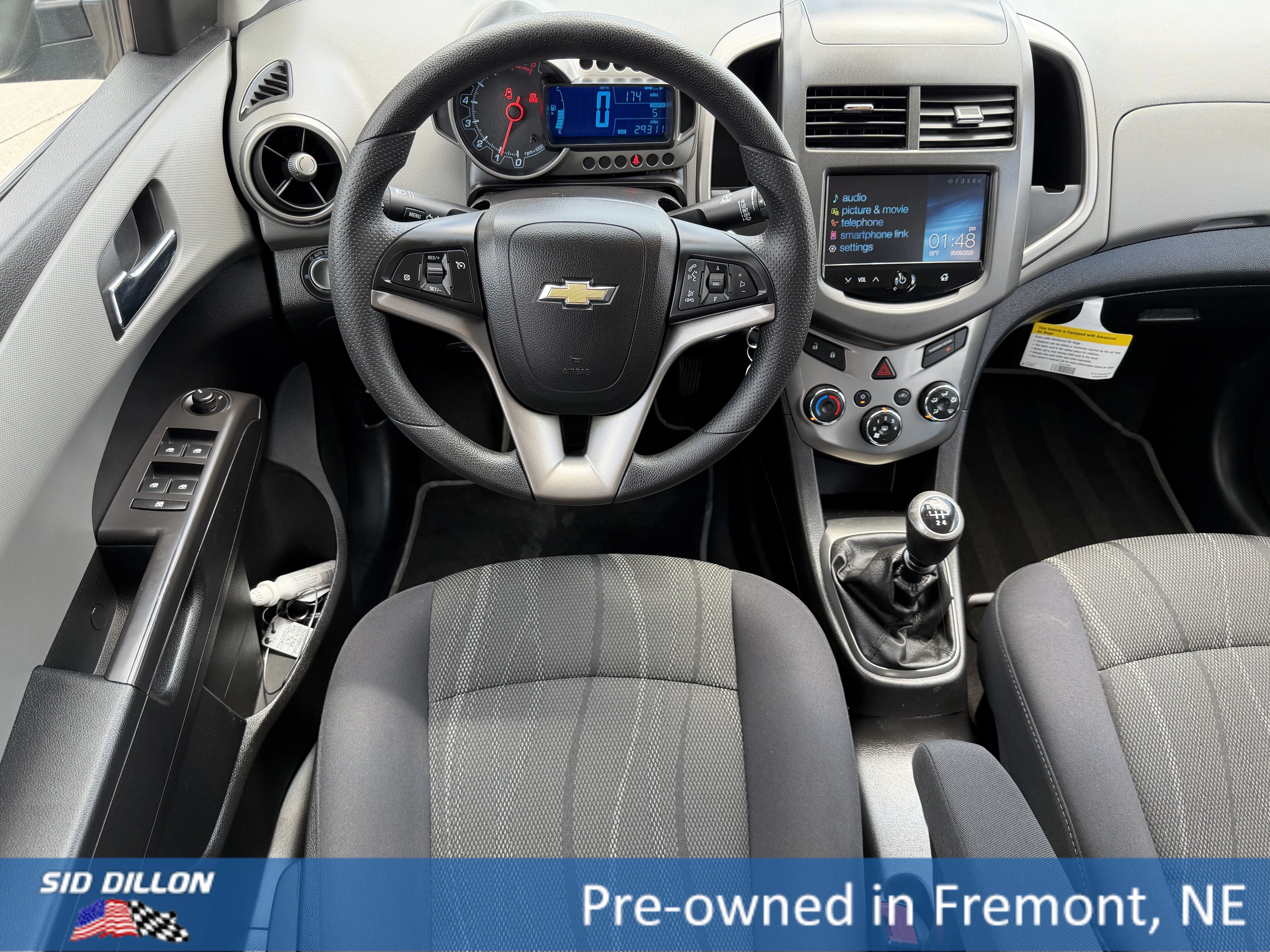 Used 2013 Chevrolet Sonic LT with VIN 1G1JD6SH1D4245072 for sale in Fremont, NE