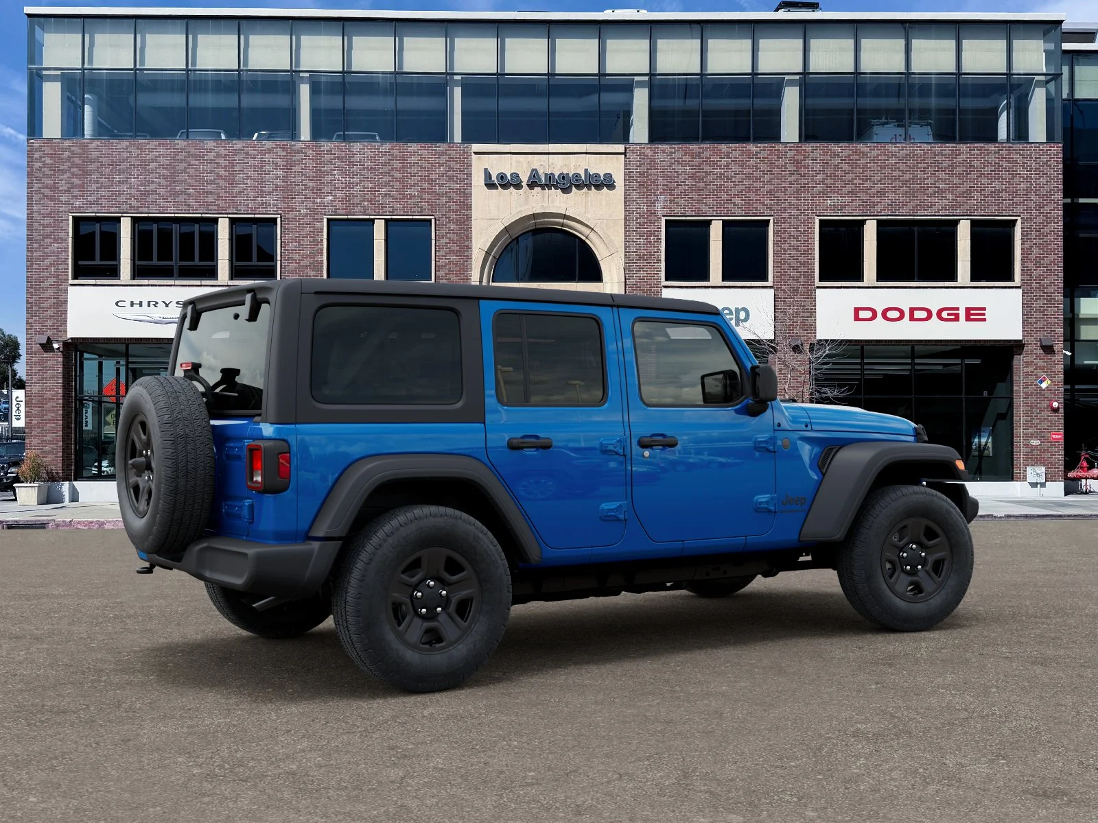 New 2026 Hydro Blue Pearlcoat Jeep Sport image 30