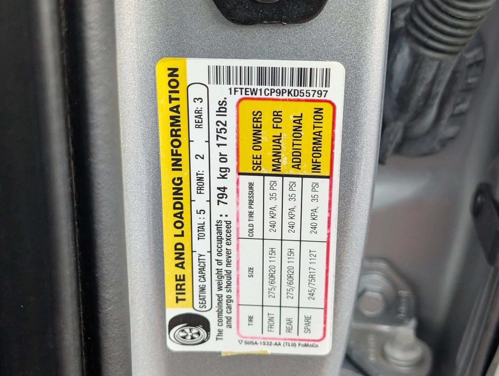 Used 2023 Iconic Silver Ford XL image 15