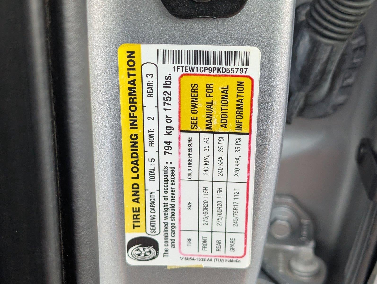 Used 2023 Iconic Silver Ford XL image 15