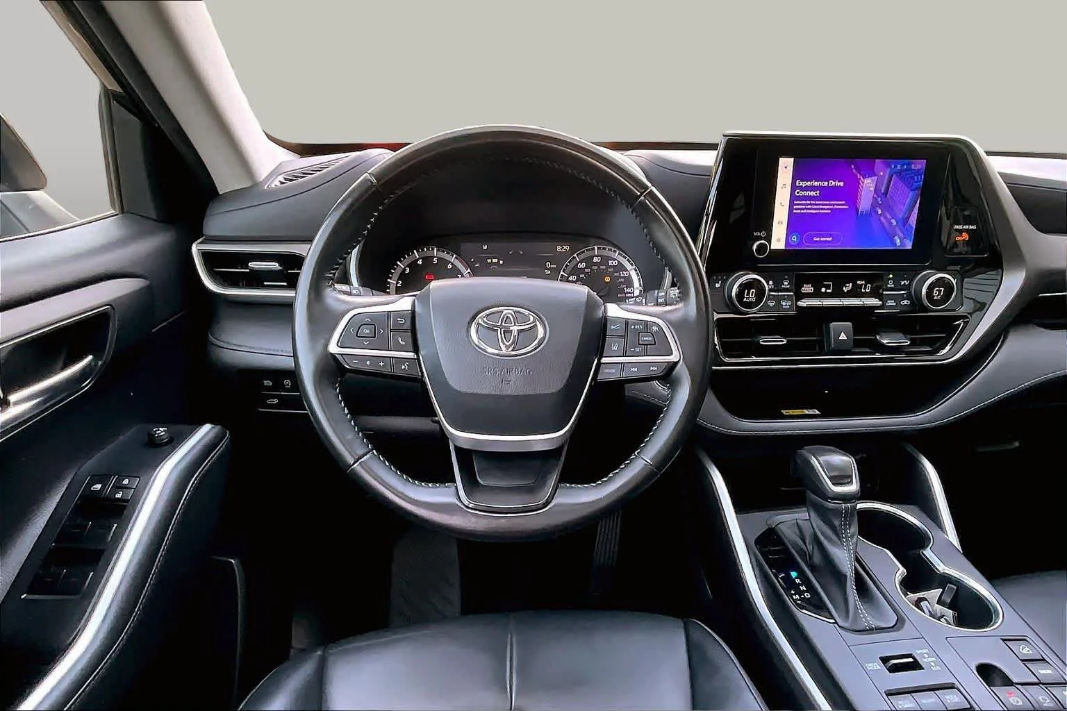 Used 2023 Midnight Black Metallic Toyota XLE image 6