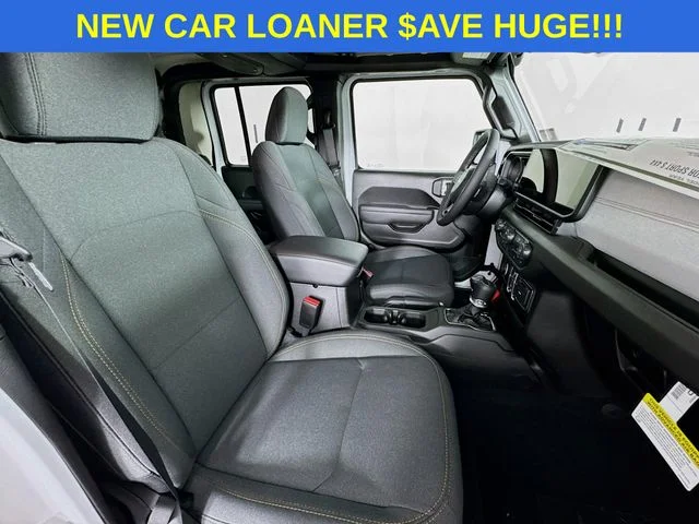 New 2026 Bright White Clear-Coat Exterior Paint Jeep Sport S image 26