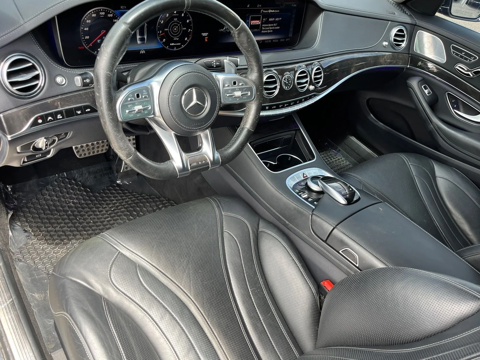 Used 2019 Obsidian Black Metallic Mercedes-Benz S 63 AMG® image 15