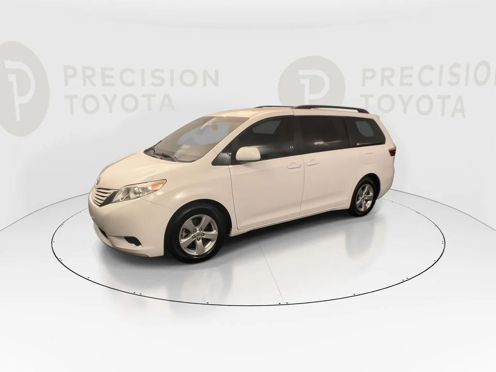 Used 2015 Super White Toyota LE image 9