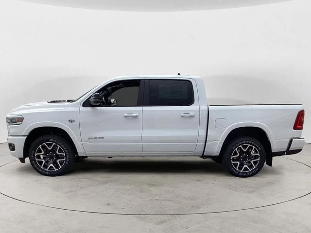 New 2026 White Ram LARAMIE CREW CAB 4X4 5