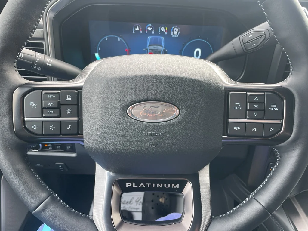 New 2026 Glacier Gray Metallic Tri-Coat Ford F-350® Platinum® image 22