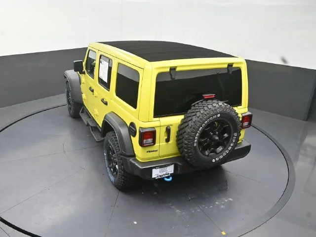 Used 2023 Yellow Jeep Willys 4xe image 16