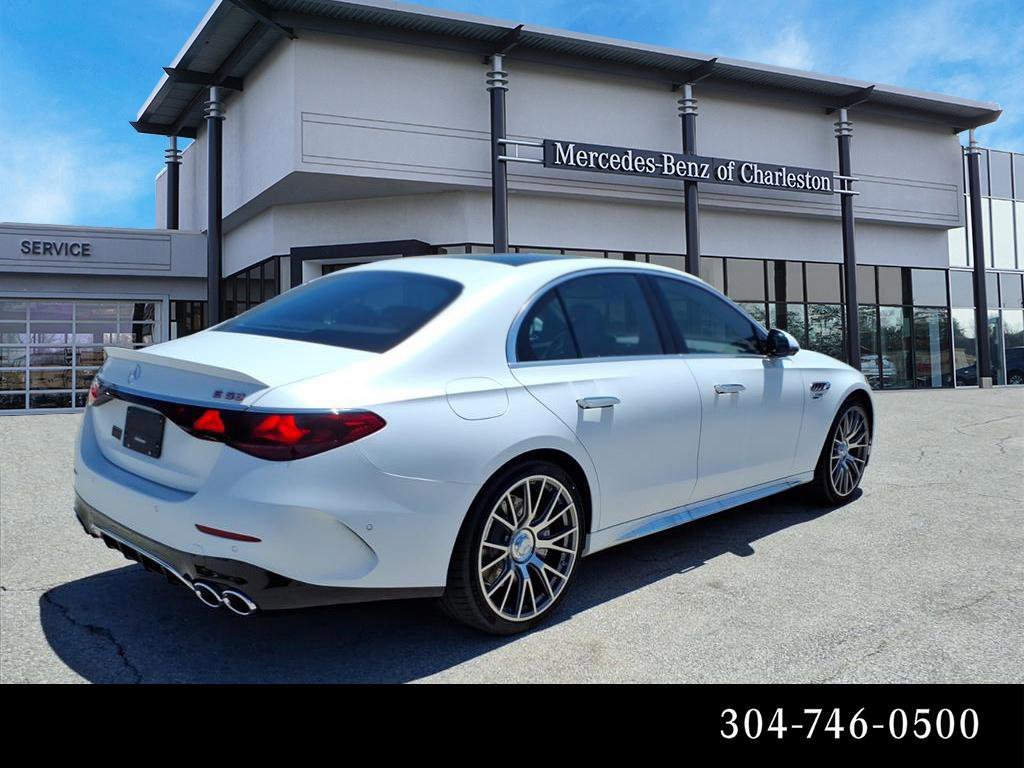 New 2026 MANUFAKTUR Moonlight White Magno Mercedes-Benz AMG® E 53 E 4MATIC+ Sedan image 3