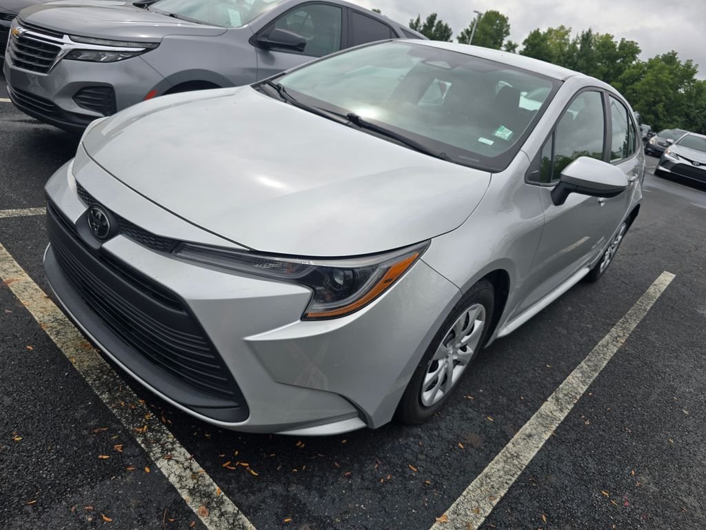 Used 2024 Silver Toyota LE image 3