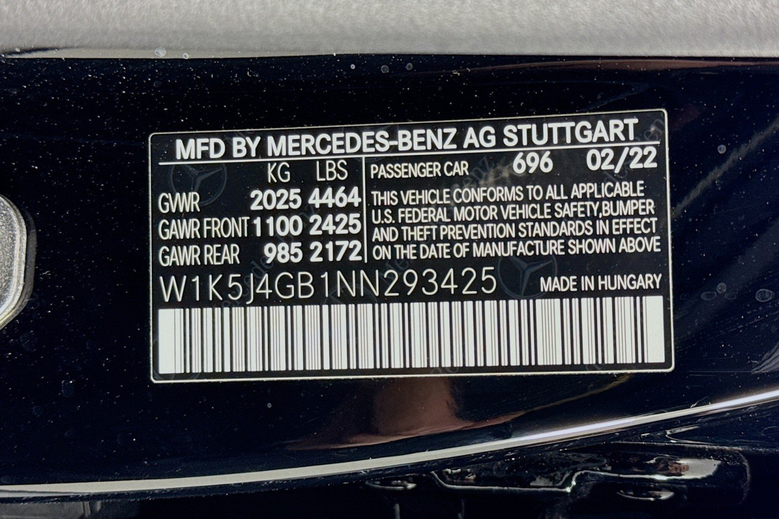 Certified Used 2022 Night Black Mercedes-Benz 250 image 26
