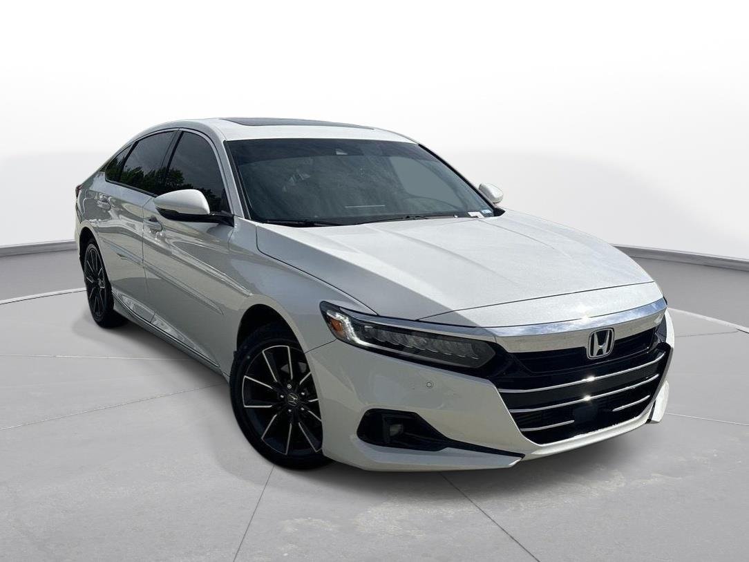 Used 2021 Platinum White Pearl Honda EX-L image 4