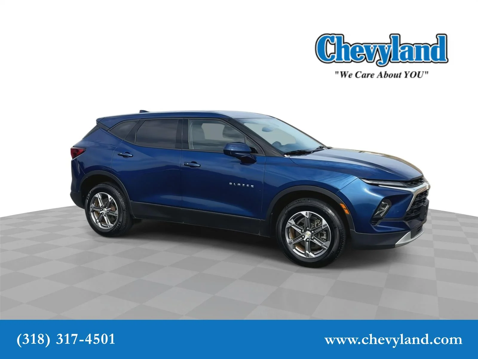 Certified Used 2023 Blue Glow Metallic Chevrolet 2LT image 9