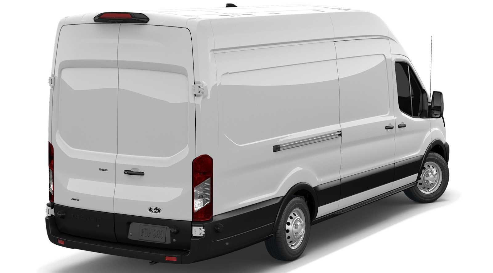 New 2027 Oxford White Ford Cargo Van image 3