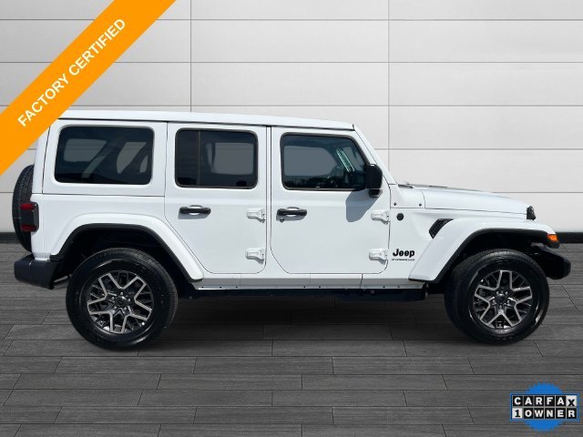 Certified Used 2026 White Jeep Sahara image 3