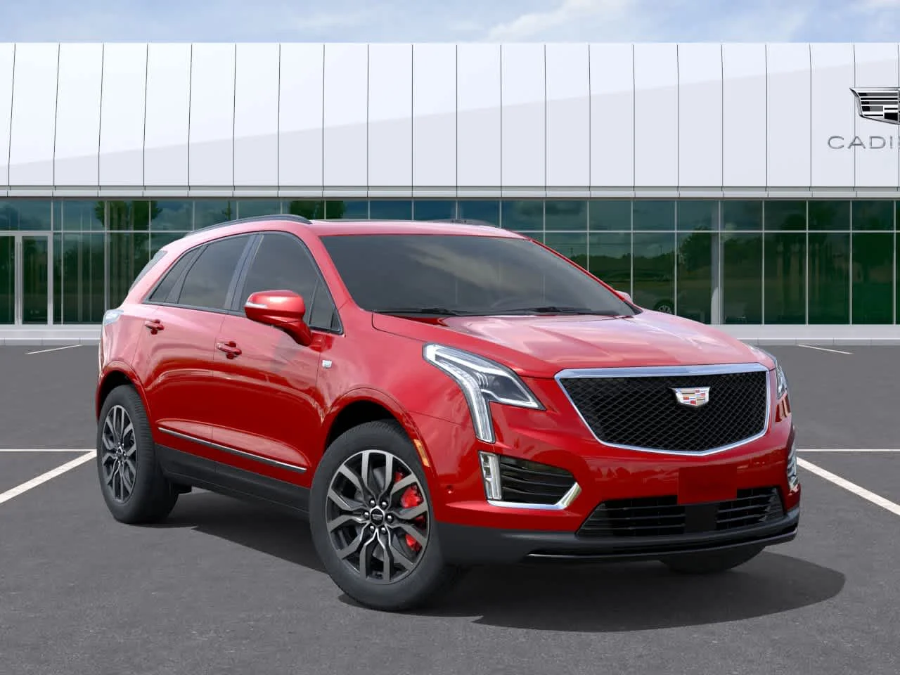 New 2026 Radiant Red Tintcoat Cadillac Sport image 7