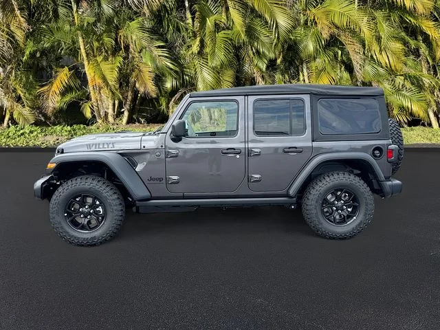 New 2026 Granite Crystal Metallic Clear-Coat Exterior Paint Jeep Willys image 2