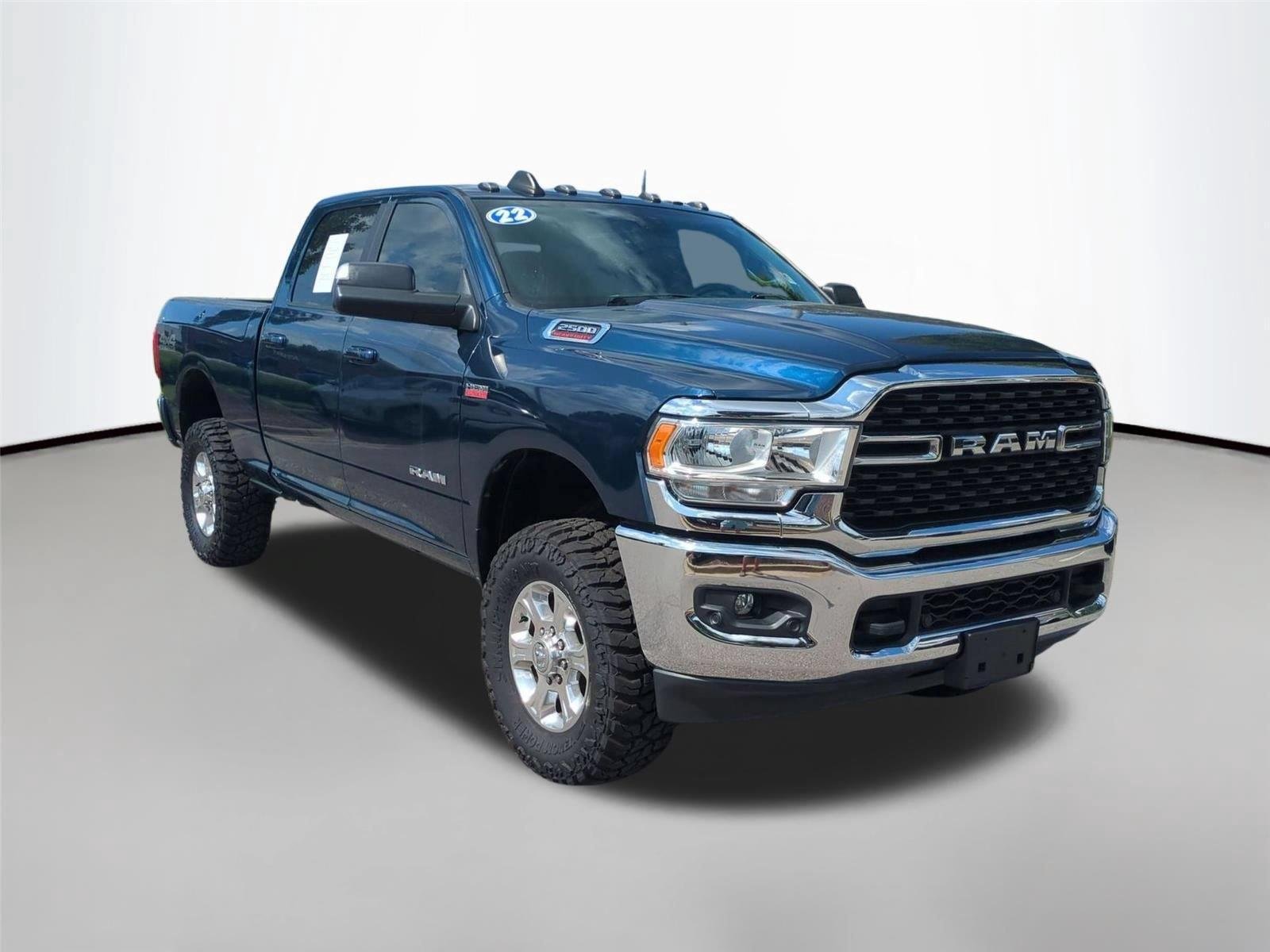 Used 2022 Patriot Blue Pearlcoat Ram Big Horn image 7