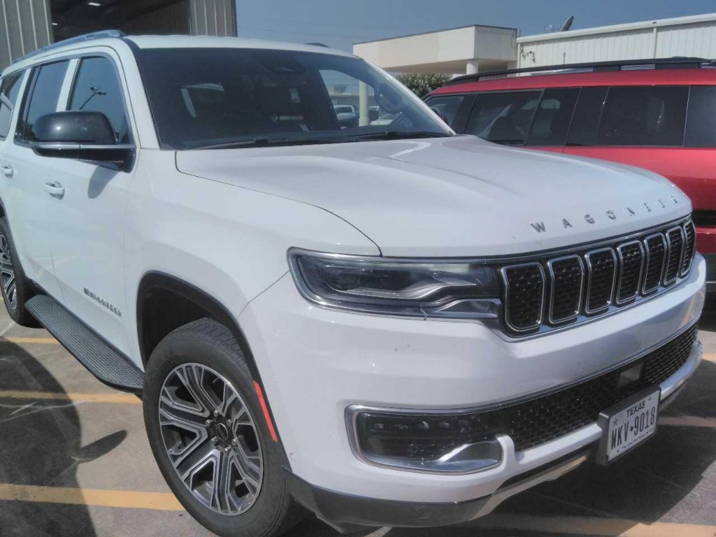 Used 2025 Bright White Clearcoat Jeep Series II image 3