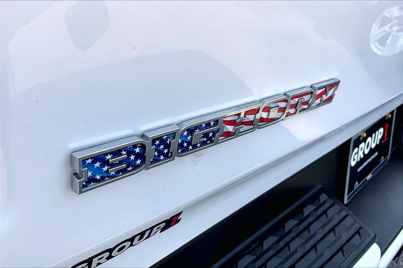 Used 2022 Bright White Clearcoat Ram Big Horn image 10