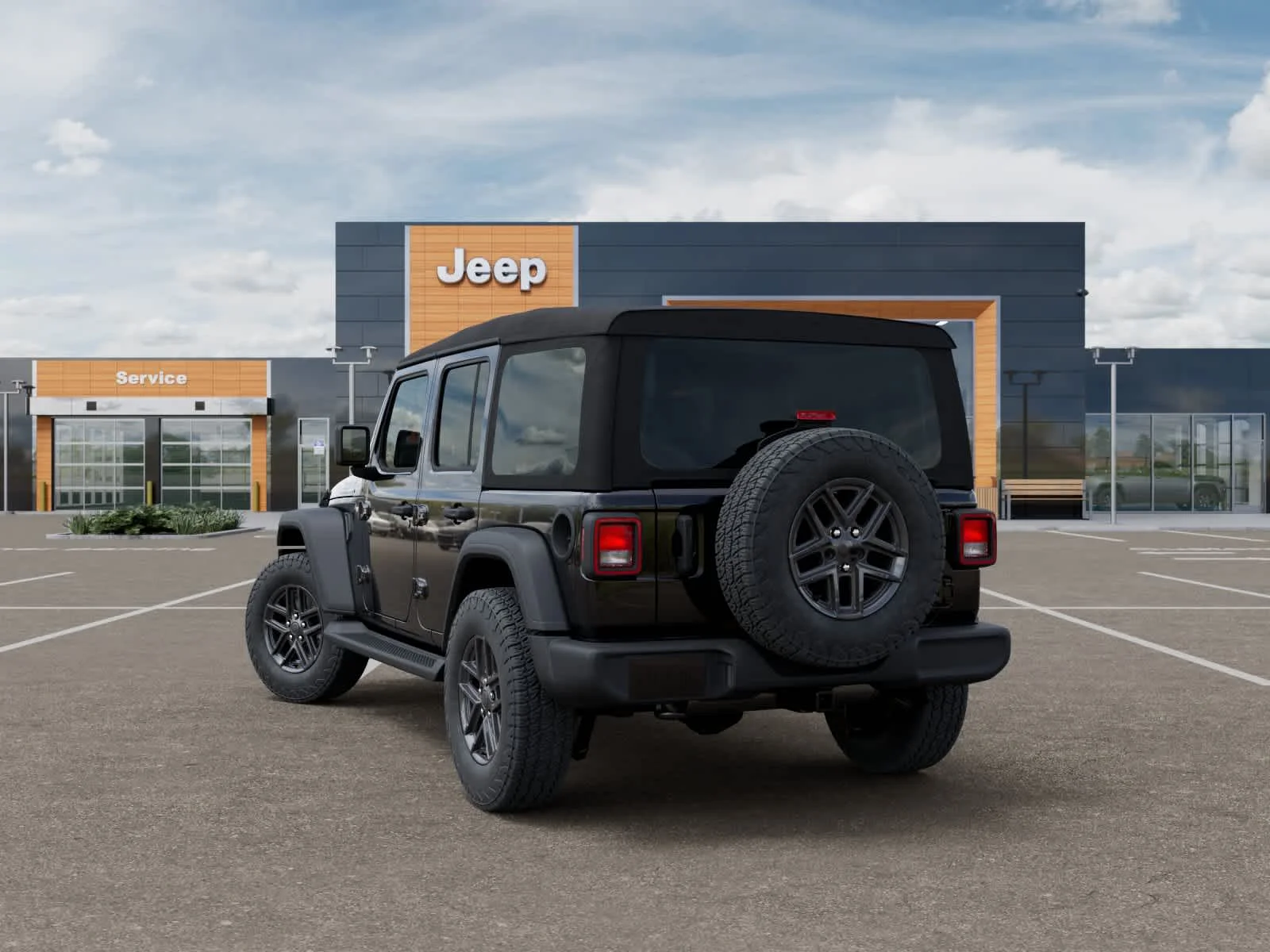 New 2026 Black Clearcoat Jeep Sport S image 3