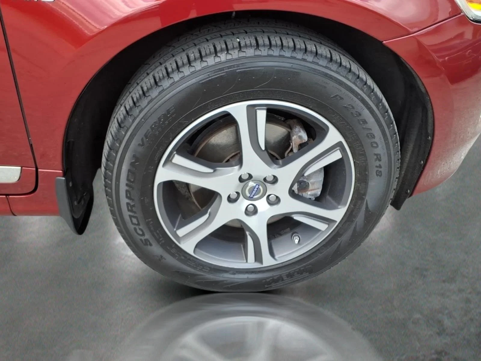 Used 2015 Flamenco Red Metallic Volvo T6 Premier Plus image 10
