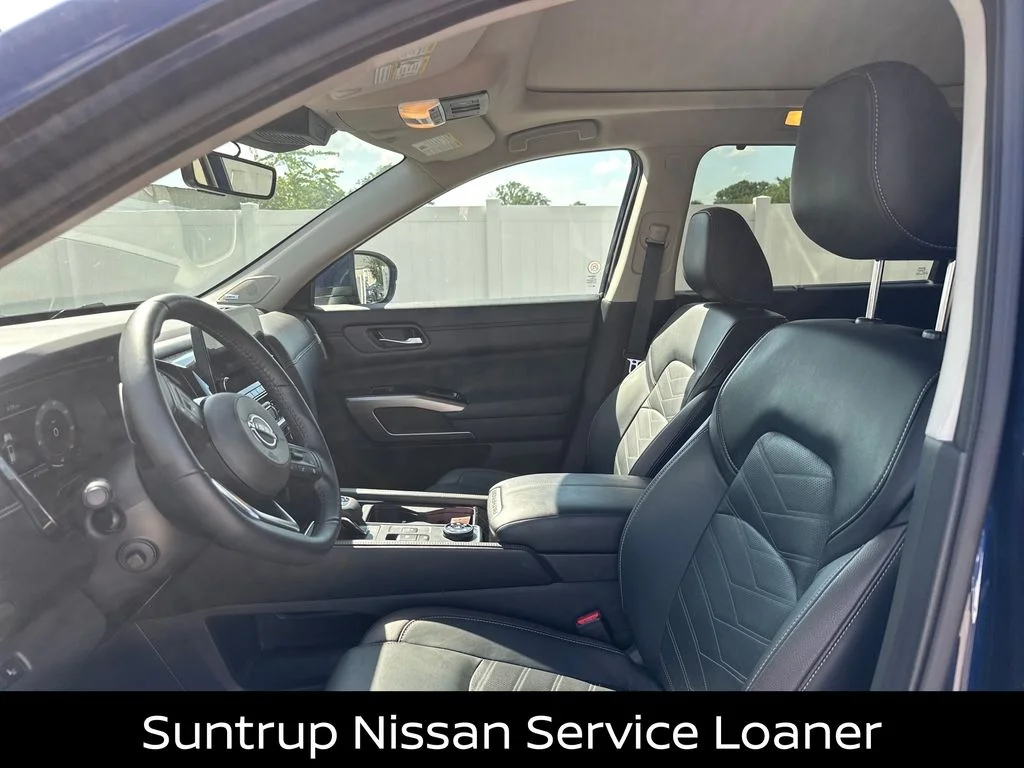 Certified Used 2025 Blue Nissan Platinum image 8