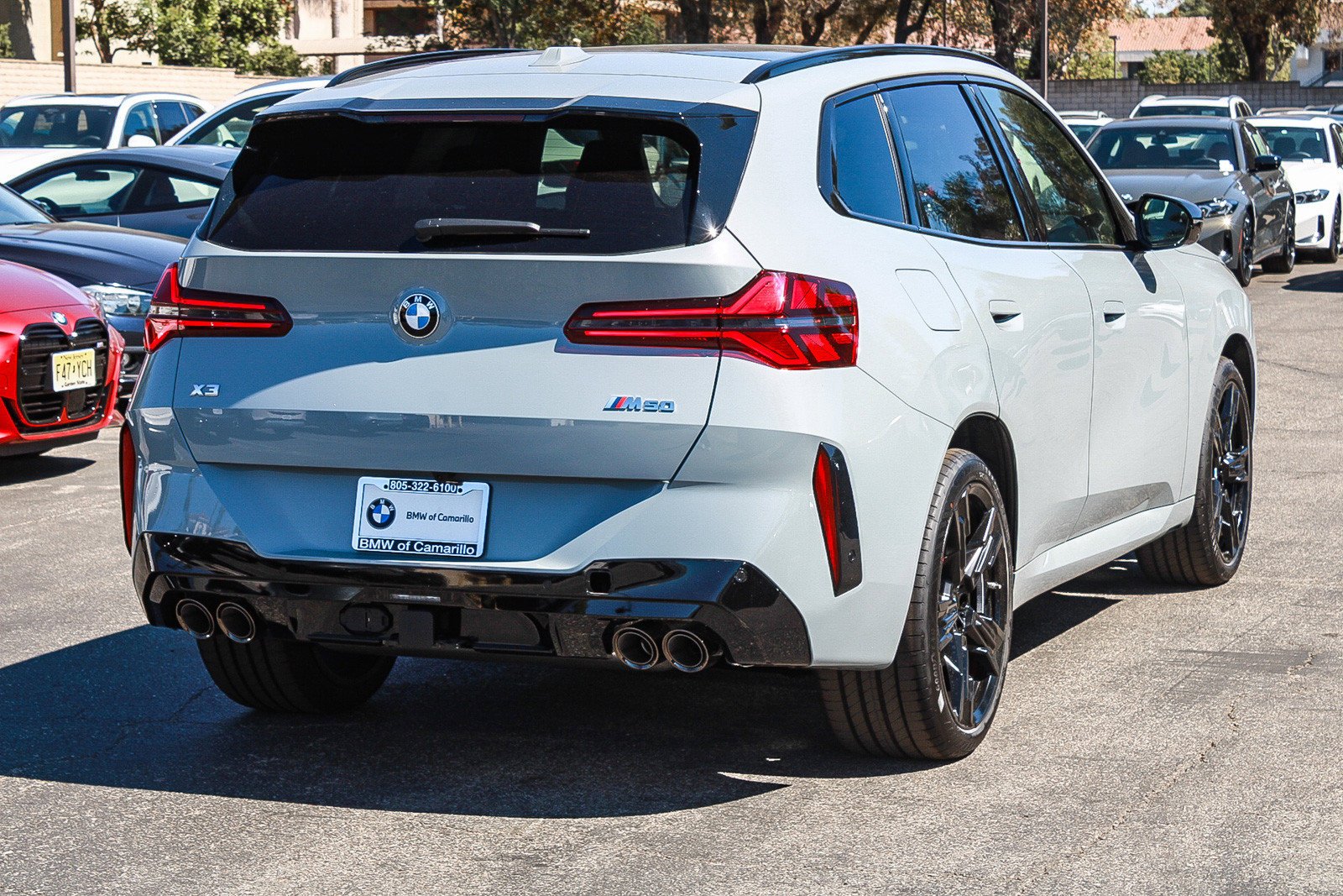 New 2026 Brooklyn Grey Metallic BMW M50 xDrive image 6