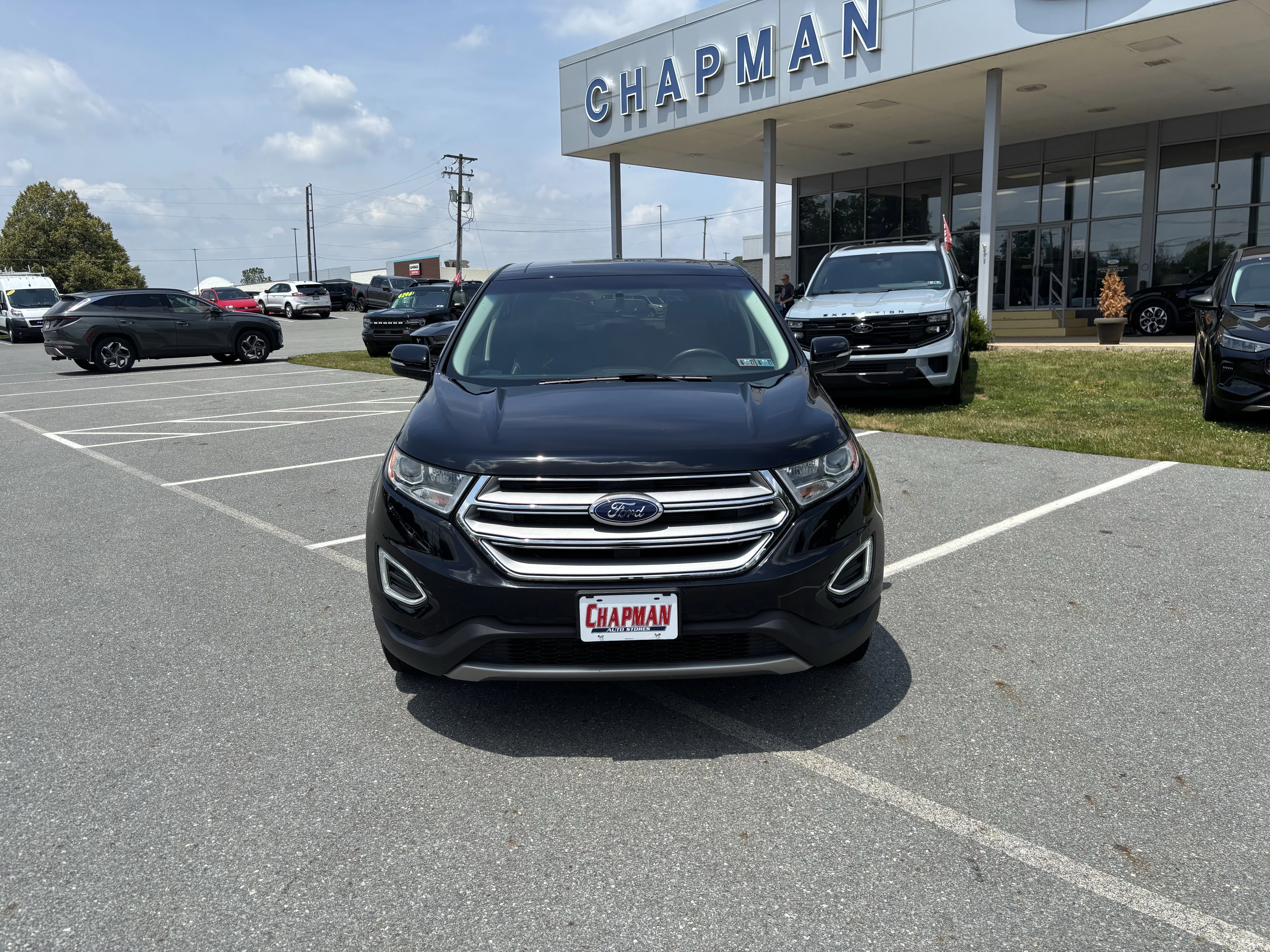 Used 2018 Ford Edge SEL with VIN 2FMPK4J97JBB93644 for sale in Columbia, PA