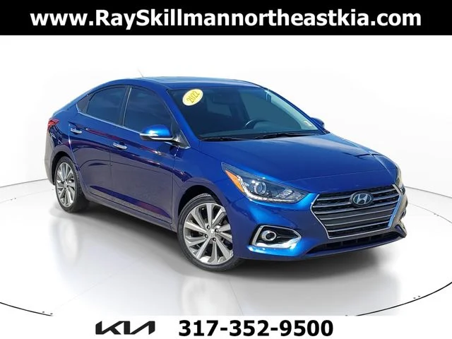 Used 2022 Blue Hyundai Limited image 1